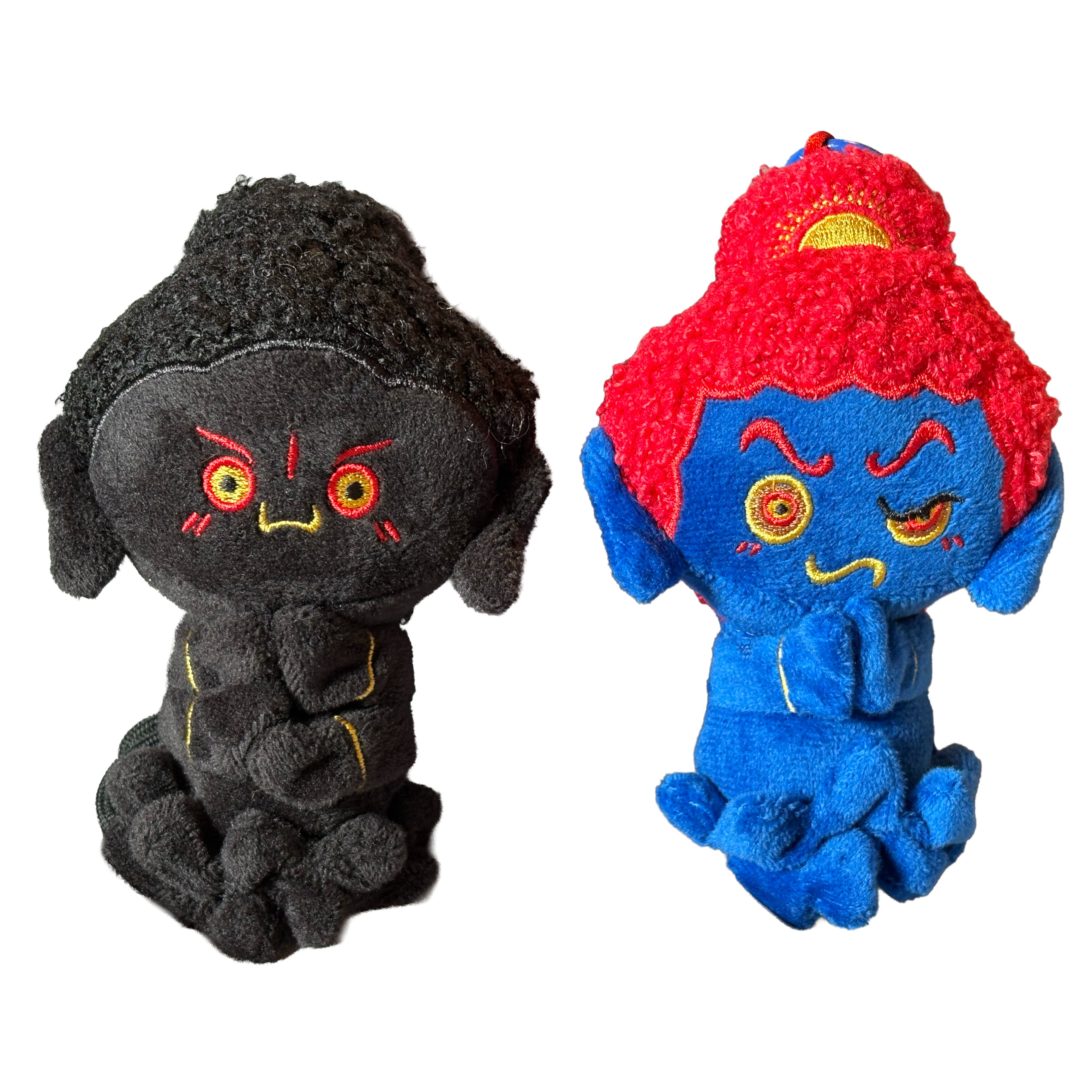 大黒天 / 不動明王 ストラップ付きぬいぐるみ – 新霓