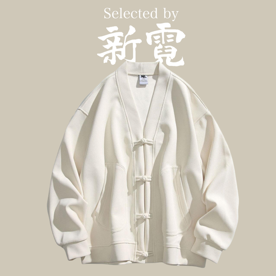 チャイナ・ワッフルカーディガン