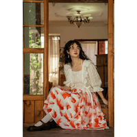 金魚遊 レイヤードスカート