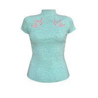 燕舞 ハイネック・リブトップス