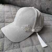 チャイナデコキャップ(White)
