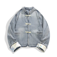 チャイナ デニムジャケット