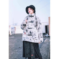 トラとバラ チャイナパンク・ファージャケット