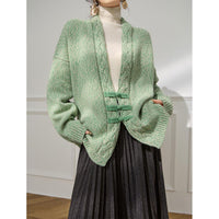 チャイナ・グリーンセーター